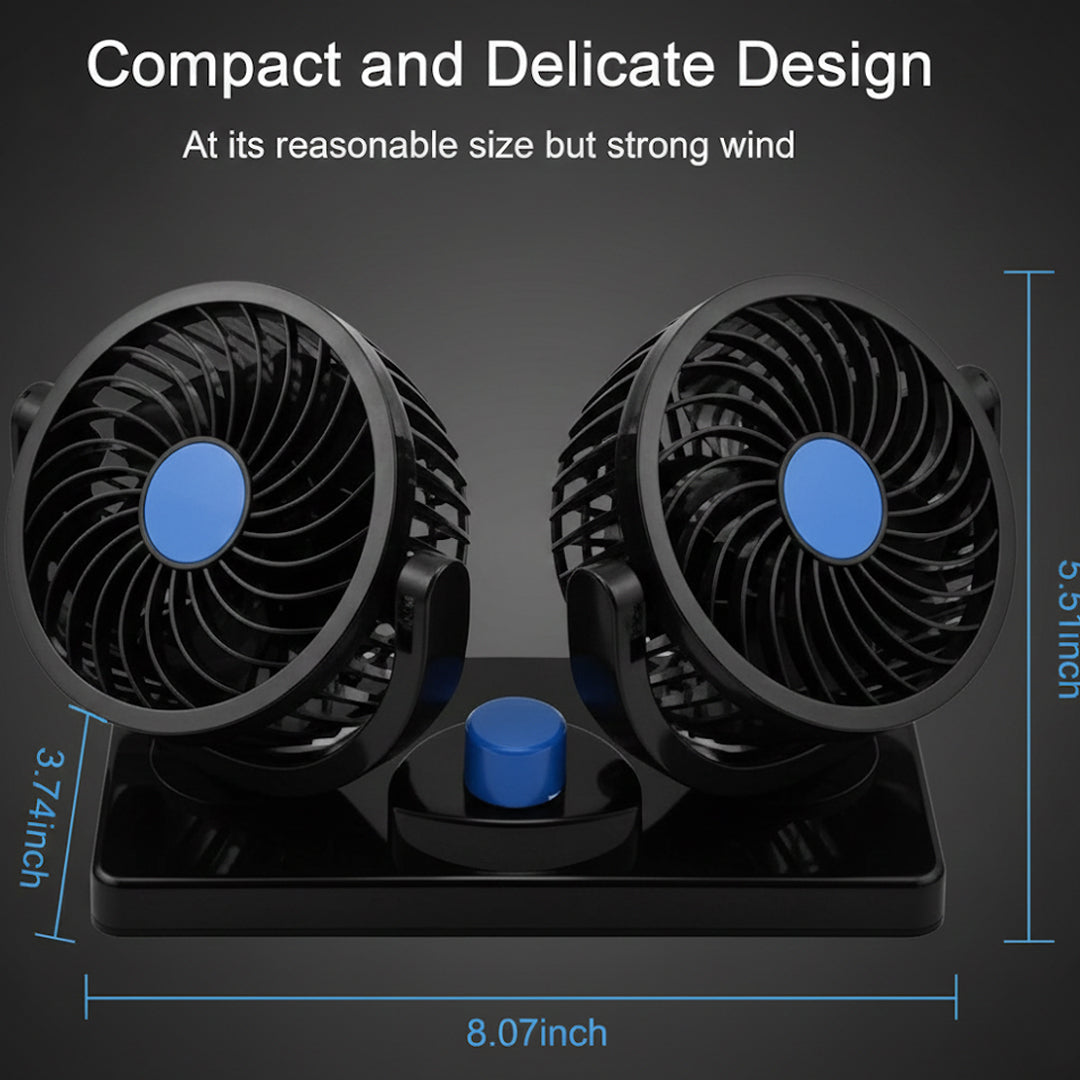 Car Fan Double-Headed