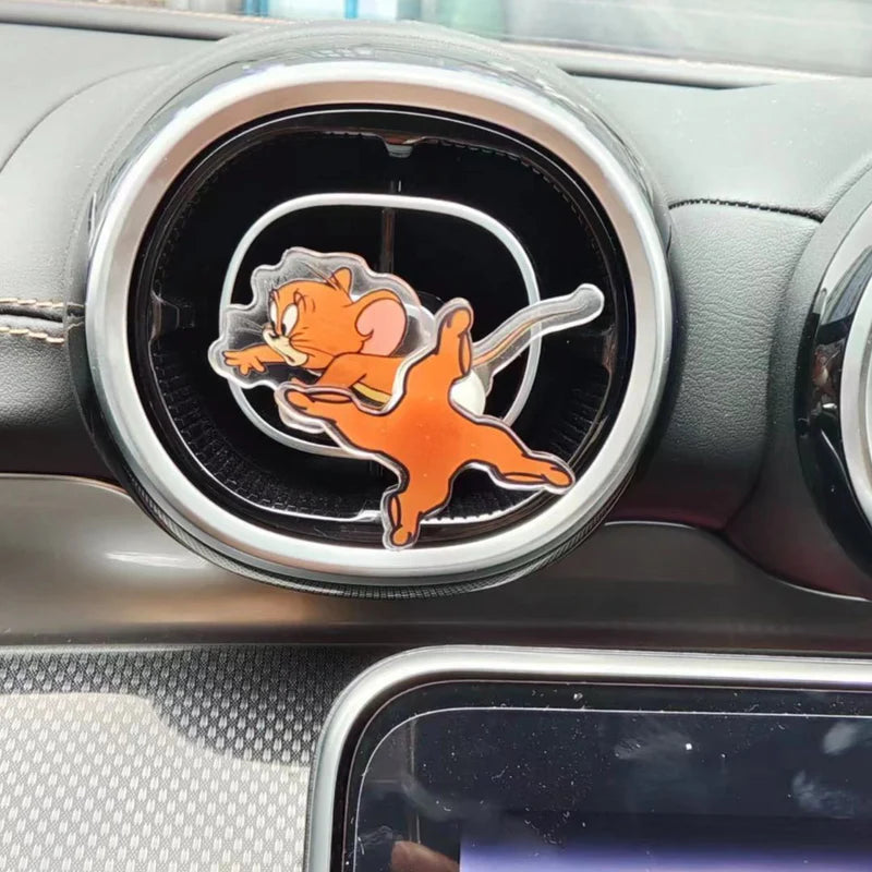 Tom Jerry Spike Car Air Vent Clip Spinner