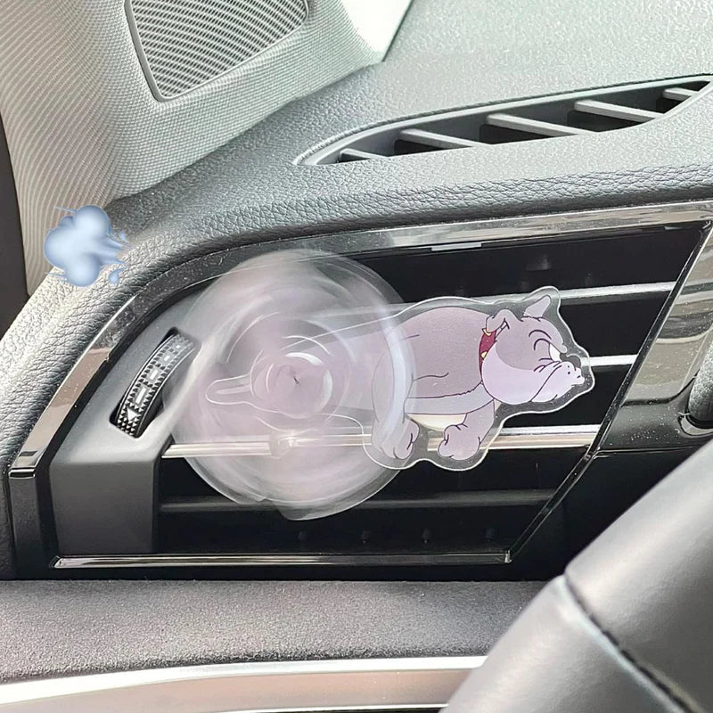 Tom Jerry Spike Car Air Vent Clip Spinner