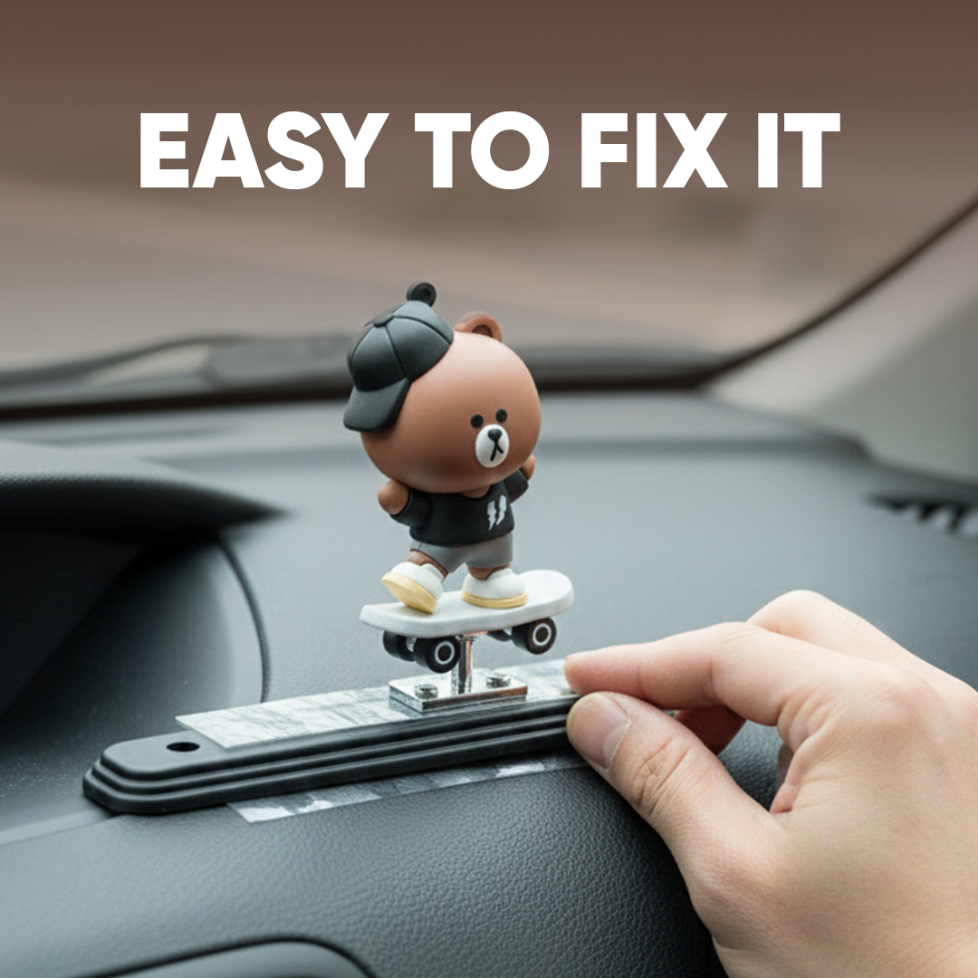 Bear Cartoon Sliding Dashboard