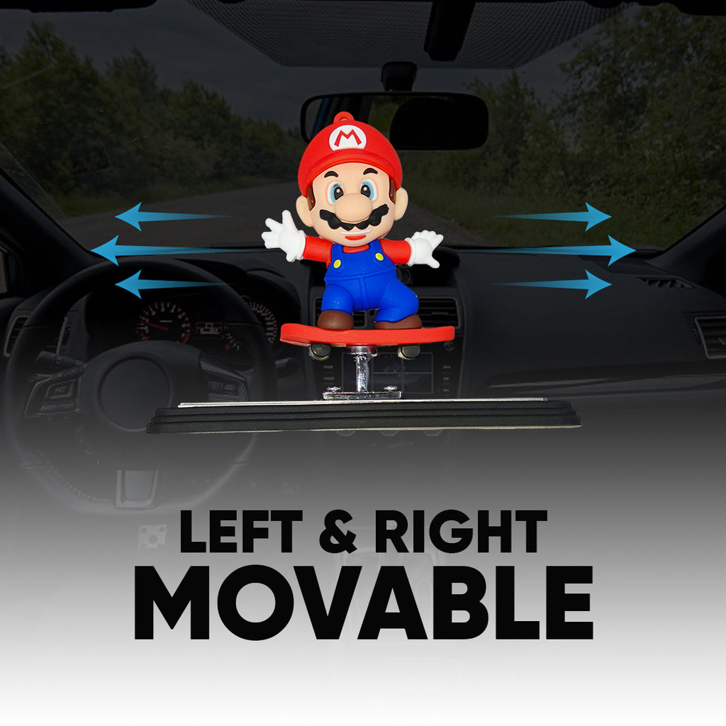 Mario-Style Cartoon Sliding Dashboard