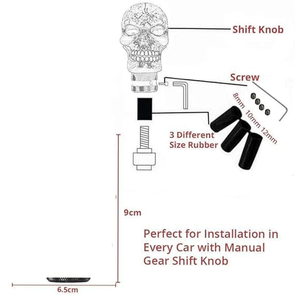 Skull Captain Car Gear Shift Knob